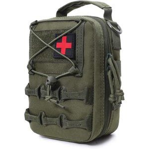 Medical Molle Pouch Admin Tactical Pouch First Aid Pouch Include USA Flag